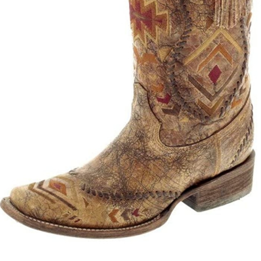 Corral vintage Women's Cowgirl size 11 M Handcrafted